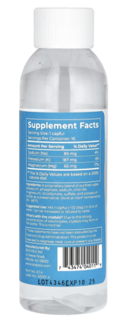 Alternative view of Electrolyte Concentrate - 4 fl oz. bottle